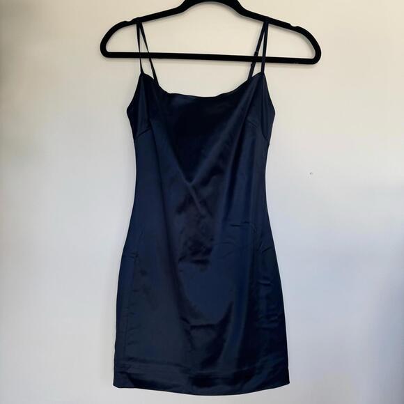 Aritzia Ten by Babaton Passion Satin Mini Slip Dress - Picture 6 of 14